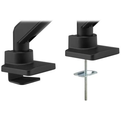 Neomounts DS70PLUS-450BL1/Držák zakřiveného displeje/na stůl/17-49"/svorka+průch./VESA 100X100/nosn.18kg/plyn.píst/1 dis