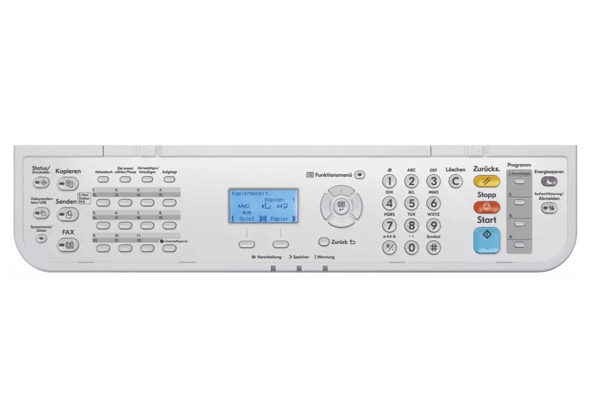 Kyocera ECOSYS MA4500fx/ A4 MFP černobílá/ čb/ 45ppm/ 1200 dpi/ duplex/ DADF/ USB/ LAN/ fax/ toner 6000str