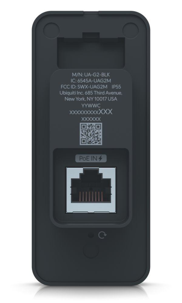 Ubiquiti UniFi Access Reader G2 - Přístupová NFC čtečka, krytí IP55, PoE, černá