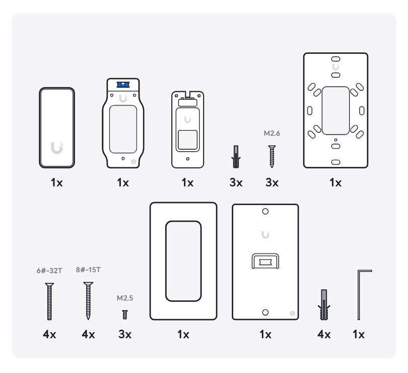 Ubiquiti UniFi Access Reader G2 - Přístupová NFC čtečka, krytí IP55, PoE, černá