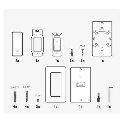 Ubiquiti UniFi Access Reader G2 - Přístupová NFC čtečka, krytí IP55, PoE, černá