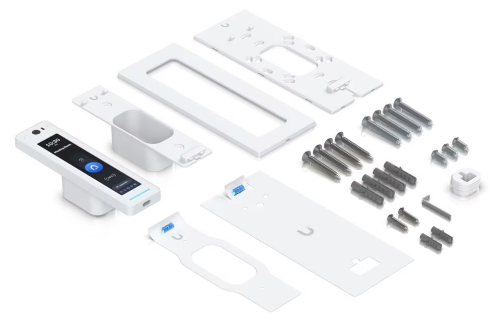 Ubiquiti UniFi Access Reader G2 Professional - Přístupová NFC čtečka s kamerou, dotykový displej, krytí IP55, PoE