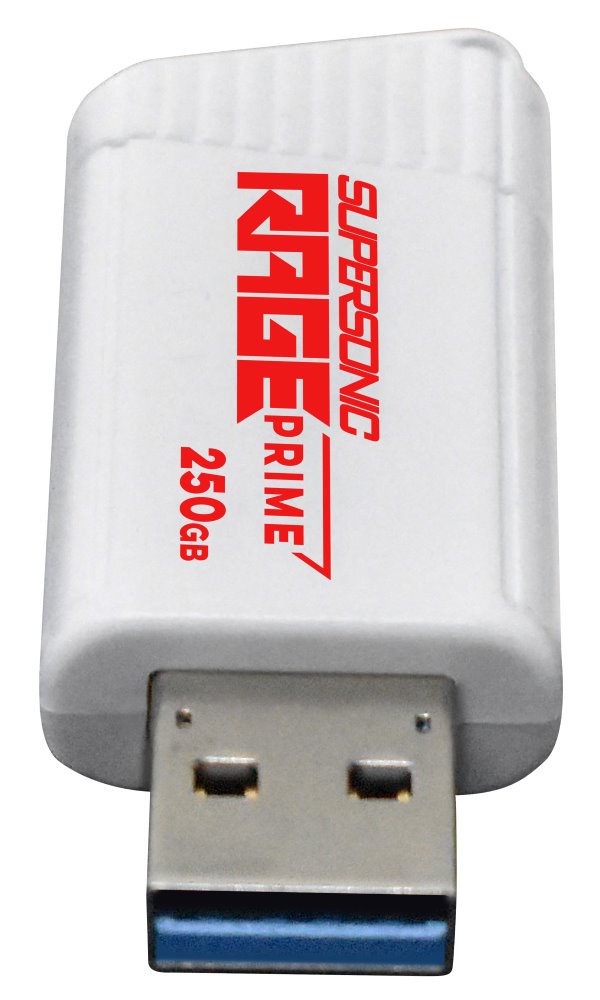 PATRIOT Supersonic Rage Prime / 250GB / USB 3.2 Gen 2 / bílá
