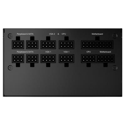 OPRAVENÉ - MSI zdroj MPG A850GF/ 850W/ ATX/ akt. PFC/ 10 let celková záruka/ 140mm ventilátor/ modulární kabeláž/ 80PLUS...