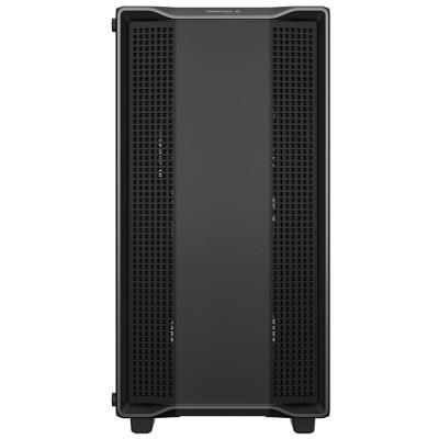 DEEPCOOL skříň CC360 ARGB / MiniITX / 3x120 ARGB fan / USB 2.0 / USB 3.0 / tvrzené sklo / černá