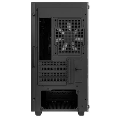 DEEPCOOL skříň CC360 ARGB / MiniITX / 3x120 ARGB fan / USB 2.0 / USB 3.0 / tvrzené sklo / černá