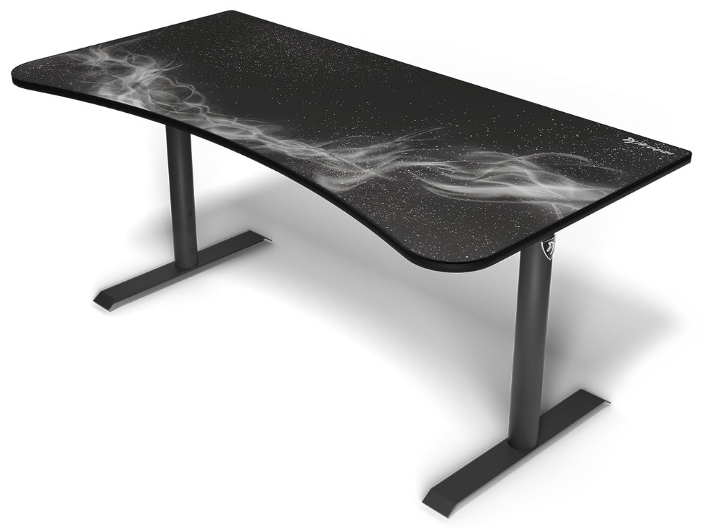 AROZZI herní stůl ARENA Gaming Desk Gunmetal Galaxy