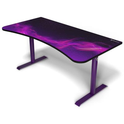 AROZZI herní stůl ARENA Gaming Desk Deep Purple Galaxy