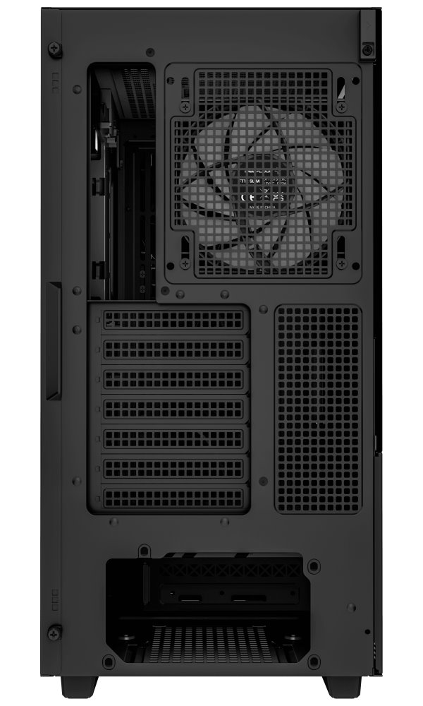 DEEPCOOL skříň CH560 Digital / MidT/ 3x140 a 120mm ARGB fan / USB 3.0 / USB-C/ tvrzené sklo / digitální displej / černá