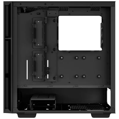 DEEPCOOL skříň CH560 Digital / MidT/ 3x140 a 120mm ARGB fan / USB 3.0 / USB-C/ tvrzené sklo / digitální displej / černá