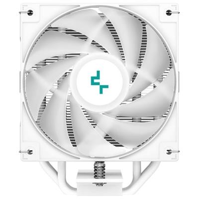 DEEPCOOL chladič AG400 ARGB / 120mm fan ARGB / 4x heatpipes / PWM / pro Intel i AMD / bílý