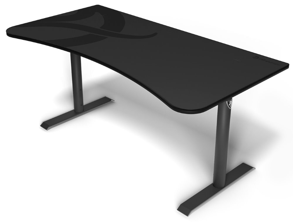 AROZZI herní stůl ARENA Gaming Desk Gunmetal Dark Grey