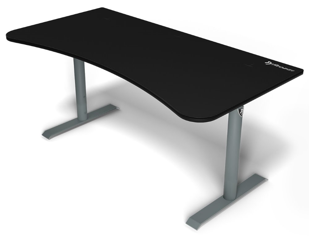 AROZZI herní stůl ARENA Gaming Desk Frozen Grey Black