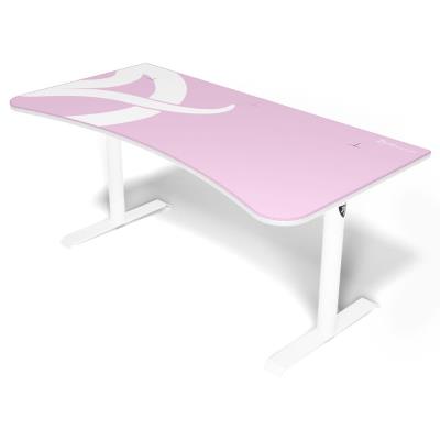 AROZZI herní stůl ARENA Gaming Desk White Pink