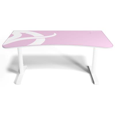 AROZZI herní stůl ARENA Gaming Desk White Pink
