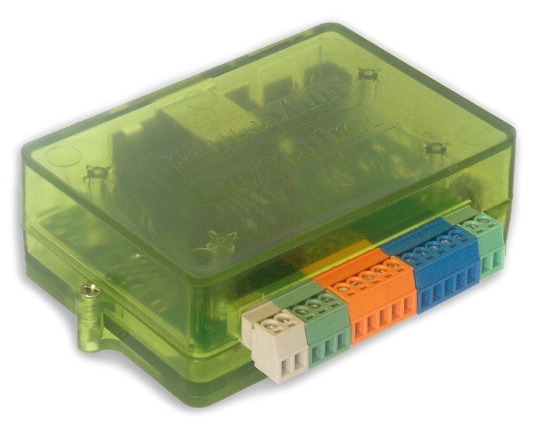 TINYCONTROL LAN ovladač s relé v4.0, wifi, MQTT, digitální I/O, analogové vstupy, I2C, 1wire, RS485, modbus