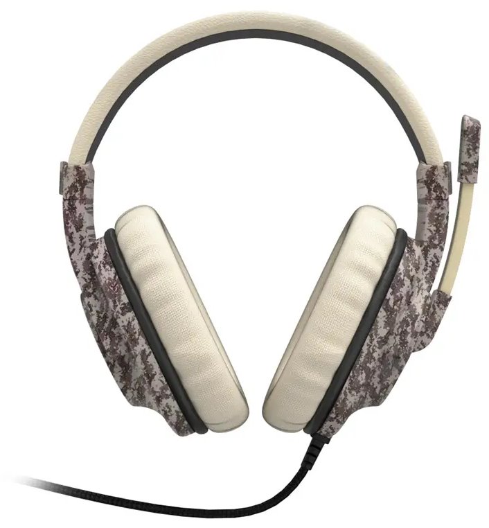 HAMA uRage gamingový headset SoundZ 333, béžovo-hnědý