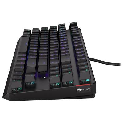 Endorfy herní klávesnice Thock TKL Kailh  BR RGB /USB/ brown sw. / drátová / mechanická / CZ/SK layout / černá RGB