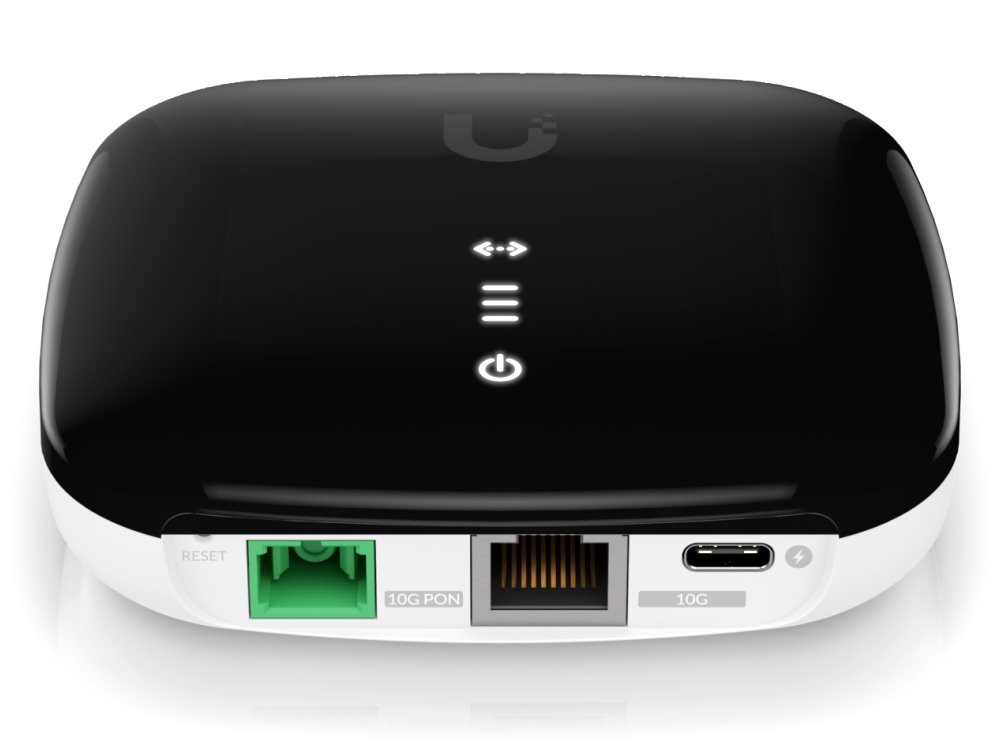 Ubiquiti UISP Fiber XGS - GPON jednotka, SC/APC port, 1x 10GbE port