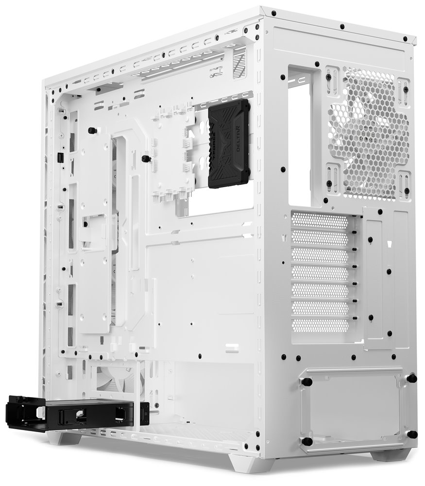 Be quiet! skříň SHADOW BASE 800FX / ARGB / 4x140mm ARGB fan / USB-C / 2xUSB 3.0 / tvrzené  sklo / bílá