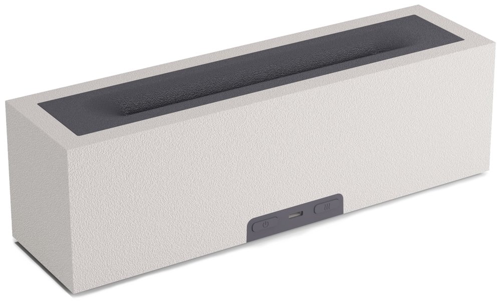 IMMAX aroma difuzér a zvlhčovač vzduchu FLAME s imitací plamene/ 10W/ DC5V, 2A/ objem 200ml/ bílý