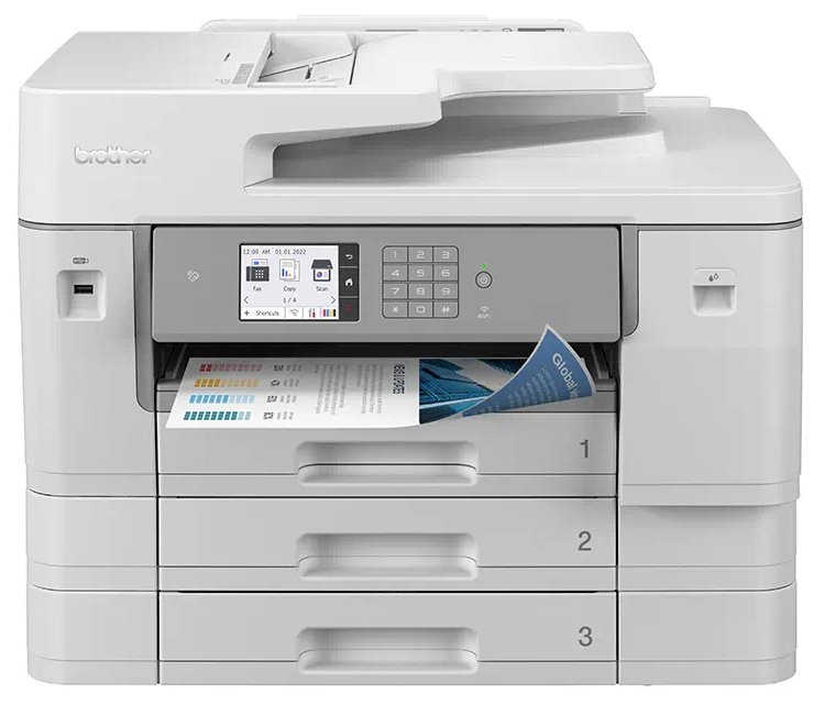 BROTHER multifunkční tiskárna MFC-J6957DW/ A3 / kopírka/skener/fax/tisk na šířku/30ppm/duplex/síť/WiFi/dotykový LCD