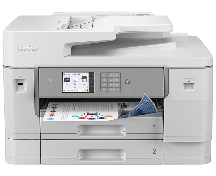 BROTHER multifunkční tiskárna MFC-J6955DW/ A3 / kopírka/skener/fax/tisk na šířku/36ppm/duplex/síť/WiFi/dotykový LCD