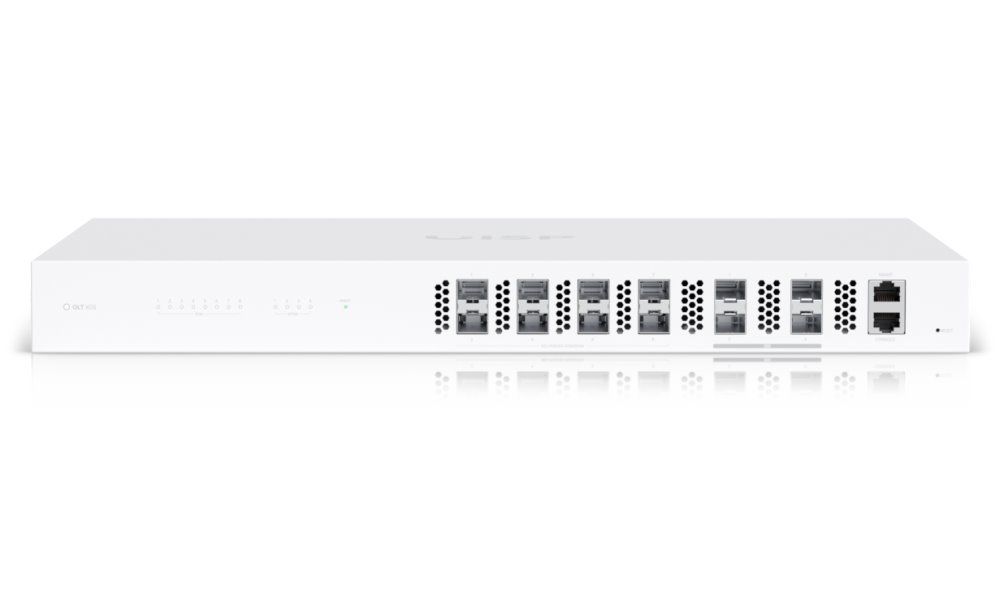 Ubiquiti UISP Fiber OLT XGS -  8x GPON port, 4x SFP28 port, 2x Hot-Swap, DAC kabel