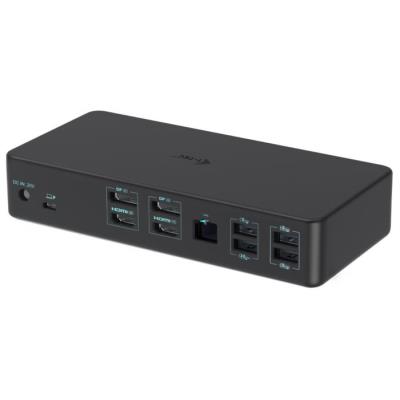 i-tec dokovací stanice Gen2 Thunderbolt 3/ 4K Dual display/ 4x USB 3.0/ 2x USB-C/ 2x DP/ 2x HDMI/ LAN/ PD 100