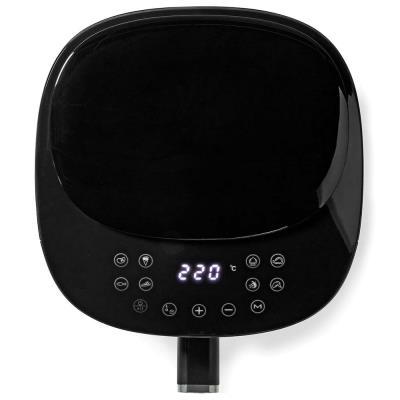 NEDIS multifunkční horkovzdušná fritéza/ objem 4,2 L/ 240 min. časovač/ 8 přednastavených programů/ výkon 1300W/ černá