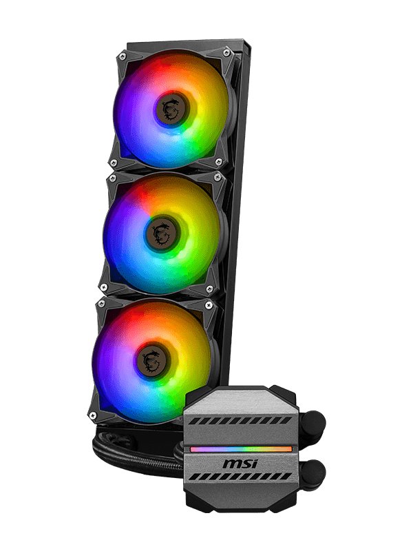 MSI vodní chladič CPU MAG CORELIQUID M360/ 3x 120mm ARGB fan/ podpora LGA1700