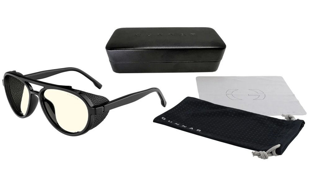 GUNNAR kancelářské/herní brýle TALLAC ONYX * čirá skla * BLF 35  * GUNNAR focus