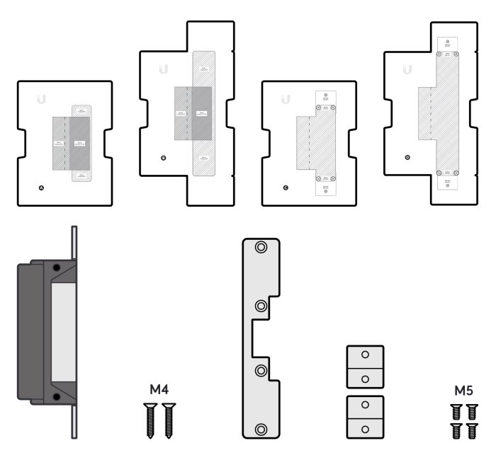 Ubiquiti UniFi Access Lock Electric - Elektrický zámek pro rozbočovač UniFi Access Hub