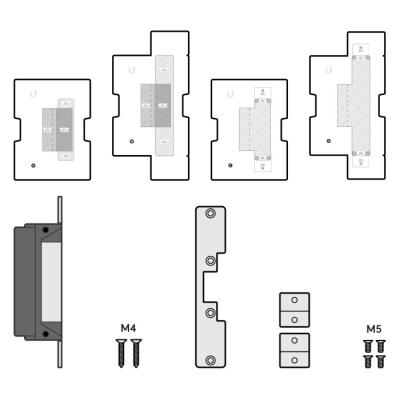 Ubiquiti UniFi Access Lock Electric - Elektrický zámek pro rozbočovač UniFi Access Hub