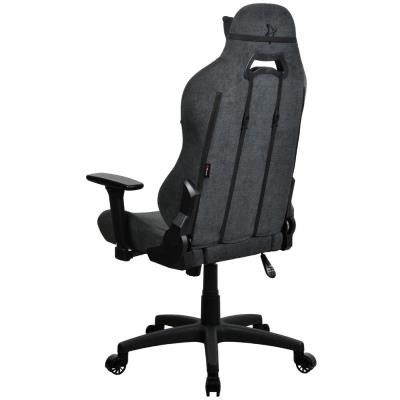 AROZZI herní židle TORRETTA Soft Fabric v2/ látkový povrch/ tmavě šedá