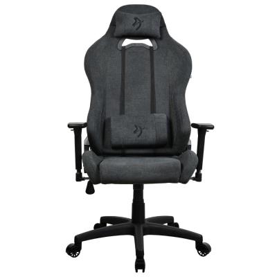 AROZZI herní židle TORRETTA Soft Fabric v2/ látkový povrch/ tmavě šedá