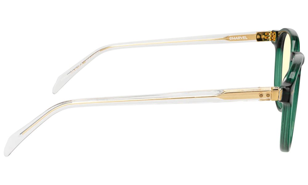 GUNNAR kancelářské/herní brýle LOKI GOD OF MISCHIEF COLLECTOR'S EDITION - MARVEL EMERALD-CRYSTAL * jantarová skla * BLF