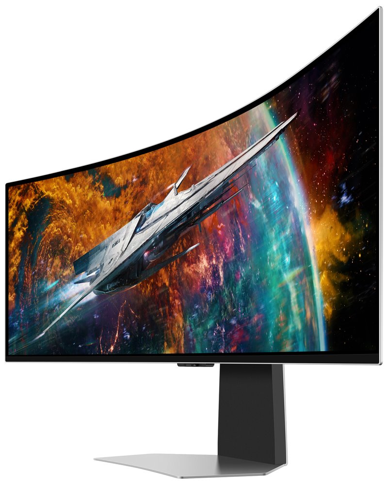 Samsung Odyssey OLED G9 Smart 49" / Prohnutý / DQHD 5120x1440 / 32:9 / 240Hz / 0,03ms / HDMI/DP/LAN/WiFi/BT/VESA/Repro