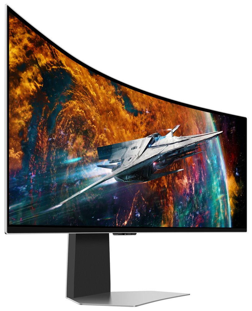 Samsung Odyssey OLED G9 Smart 49" / Prohnutý / DQHD 5120x1440 / 32:9 / 240Hz / 0,03ms / HDMI/DP/LAN/WiFi/BT/VESA/Repro
