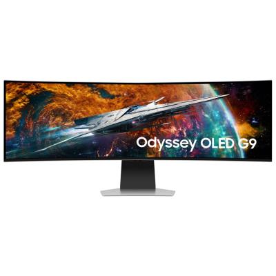 Samsung Odyssey OLED G9 Smart 49" / Prohnutý / DQHD 5120x1440 / 32:9 / 240Hz / 0,03ms / HDMI/DP/LAN/WiFi/BT/VESA/Repro