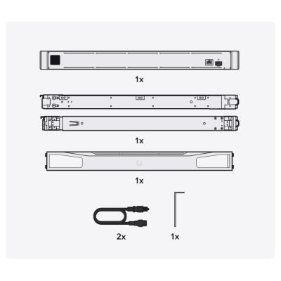Ubiquiti UniFi Cloud Key Enterprise - Centrální správa UniFi Network, 1x SFP+, 1x GbE, 2x PSU Hot-Swap 550W