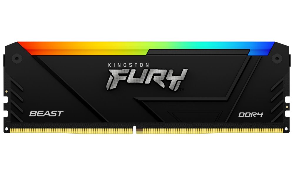KINGSTON FURY Beast RGB 32GB DDR4 3200MT/s / DIMM / CL16 / 1Gx8 / KIT 2x 16GB