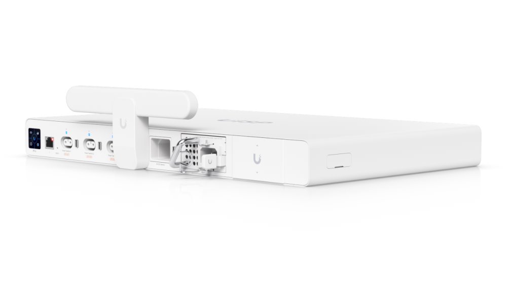 Ubiquiti UISP Power Professional - Systém napájení pro UISP, 3x Power TransPort, 1× RJ-45, LTE,záložní napájení 240/480W