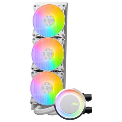 MSI vodní chladič CPU MAG CORELIQUID E360 WHITE/ 3x 120mm ARGB fan/ podpora LGA1700/ bílý