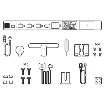 Ubiquiti UISP Power Professional - Systém napájení pro UISP, 3x Power TransPort, 1× RJ-45, LTE,záložní napájení 240/480W