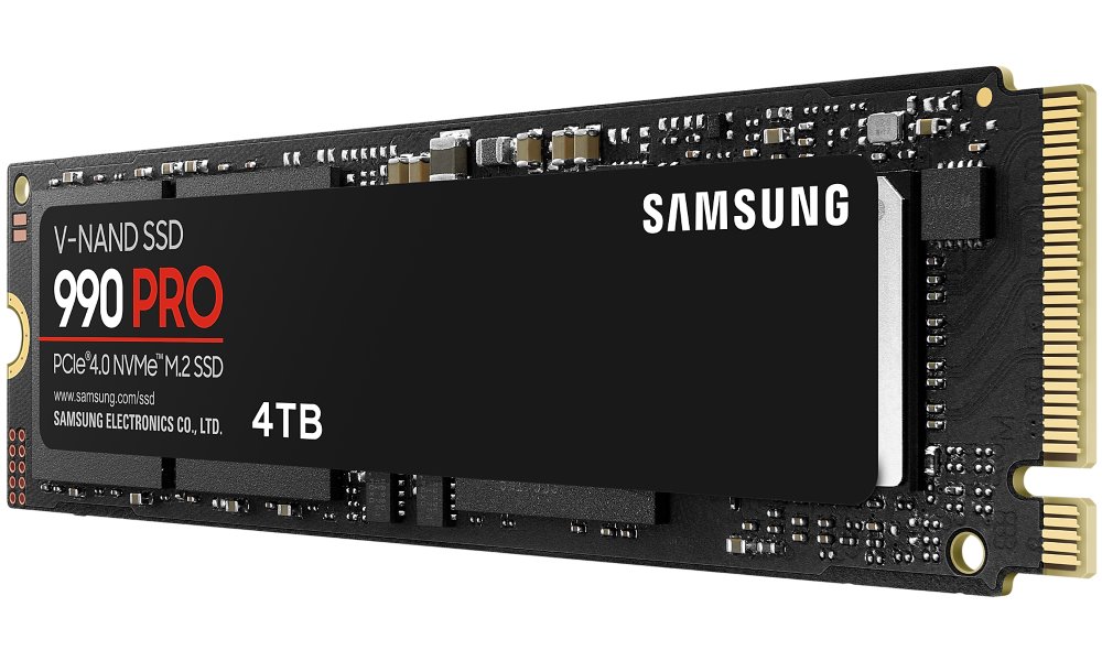 SAMSUNG 990 PRO 4TB SSD / M.2 2280 / PCIe 4.0 4x NVMe / Interní