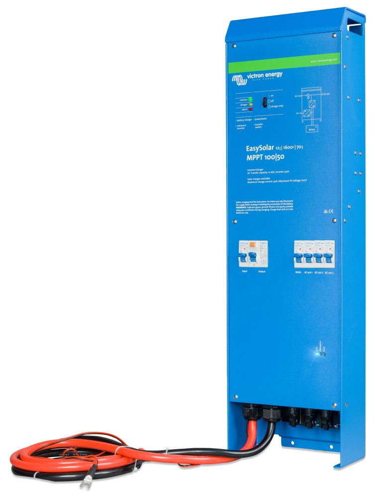 Victron EasySolar 12/1600/70 Hybridní solární jednotka s AC jističi