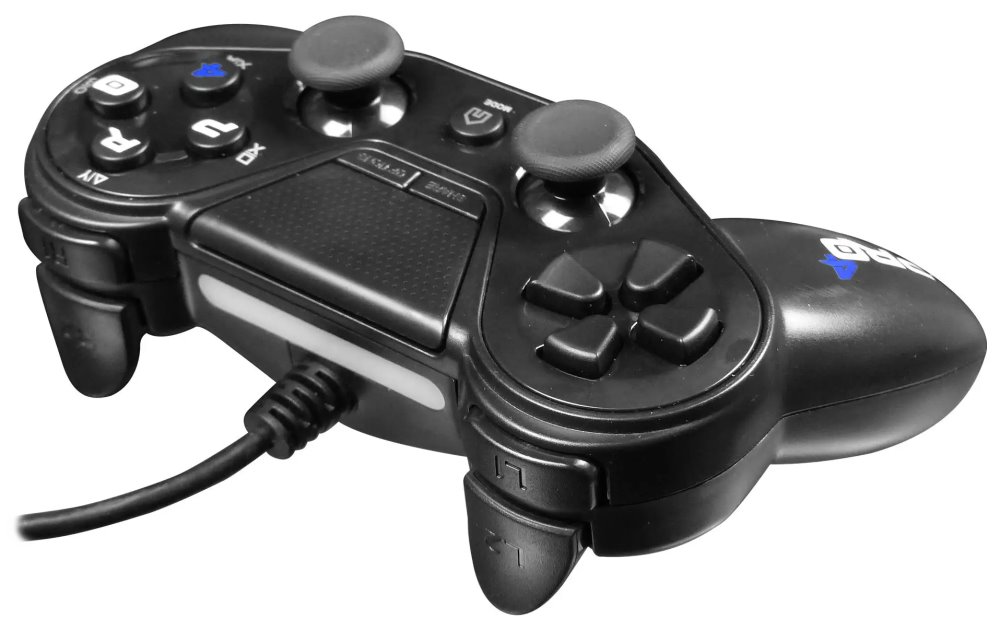 SUBSONIC by SUPERDRIVE herní ovladač PRO4 WIRED BLACK/ PS4/ PS3/ PC
