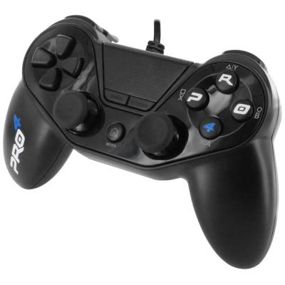 SUBSONIC by SUPERDRIVE herní ovladač PRO4 WIRED BLACK/ PS4/ PS3/ PC