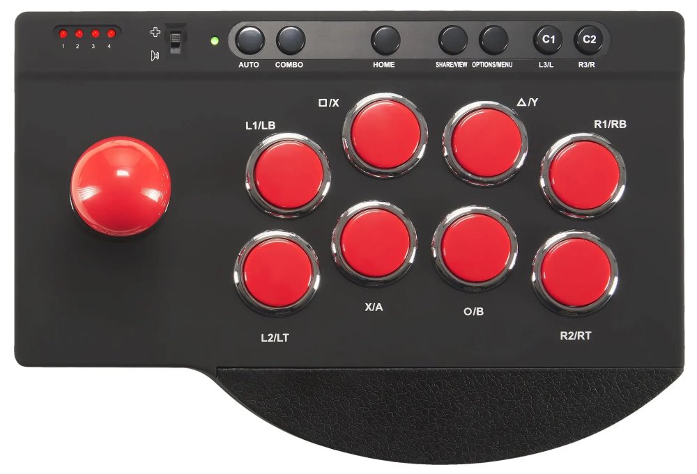 SUBSONIC by SUPERDRIVE herní ovladač ARCADE STICK/ PS4/ PS3/ XBOX SERIES/ XBOX ONE/ PC/ SWITCH
